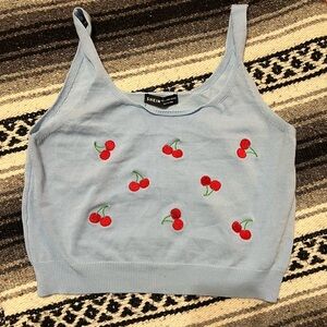 Cherry crop top